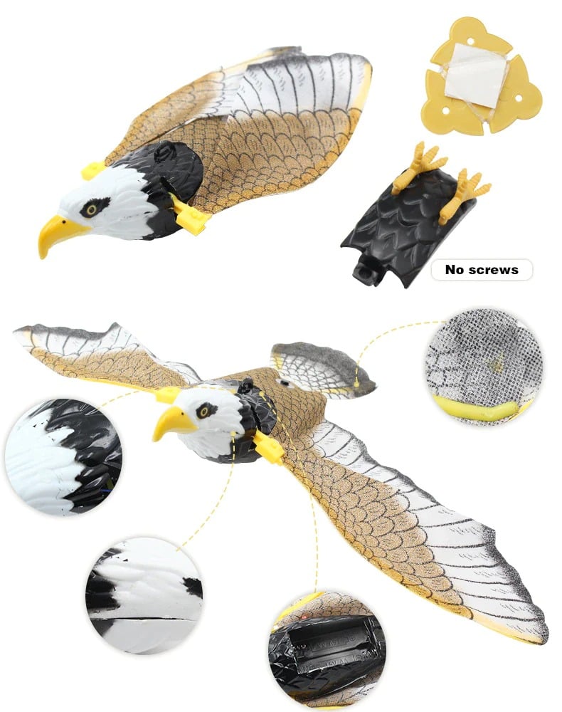 ⚡ Promotion - Automatic Moving Simulation Bird Interactive Cat Toy for Indoor Cats
