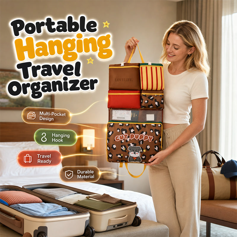 💥2026 Hot Sale🎁Foldable Hanging Travel Organizer Bag