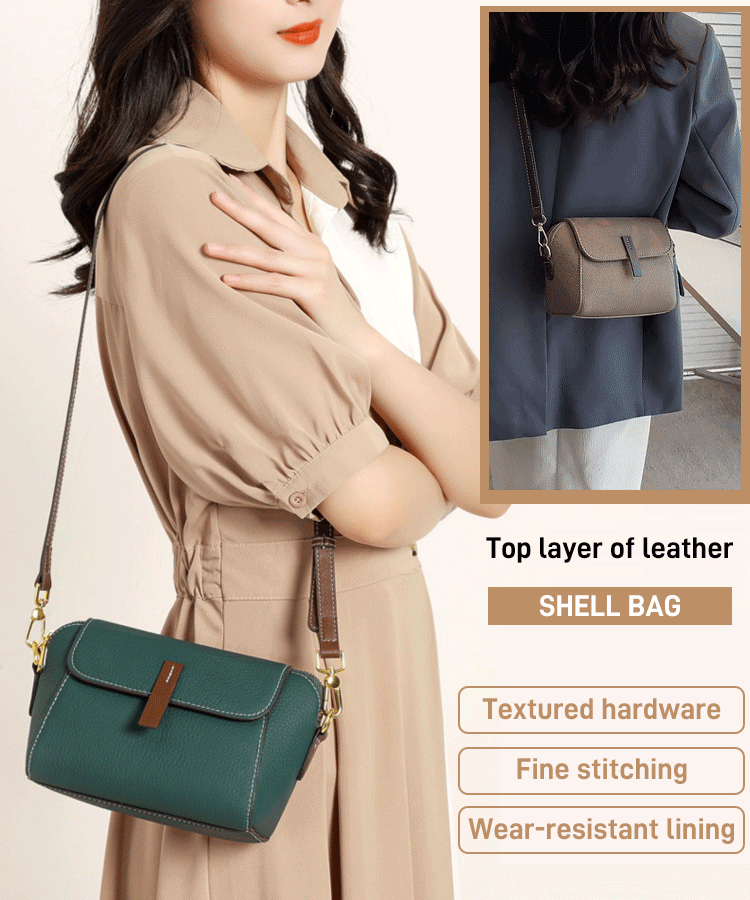 🔥Hot Sale 49% off🔥🎁WLight luxury soft leather trendy and versatile crossbody bag[Buy 2 Free Shipping]