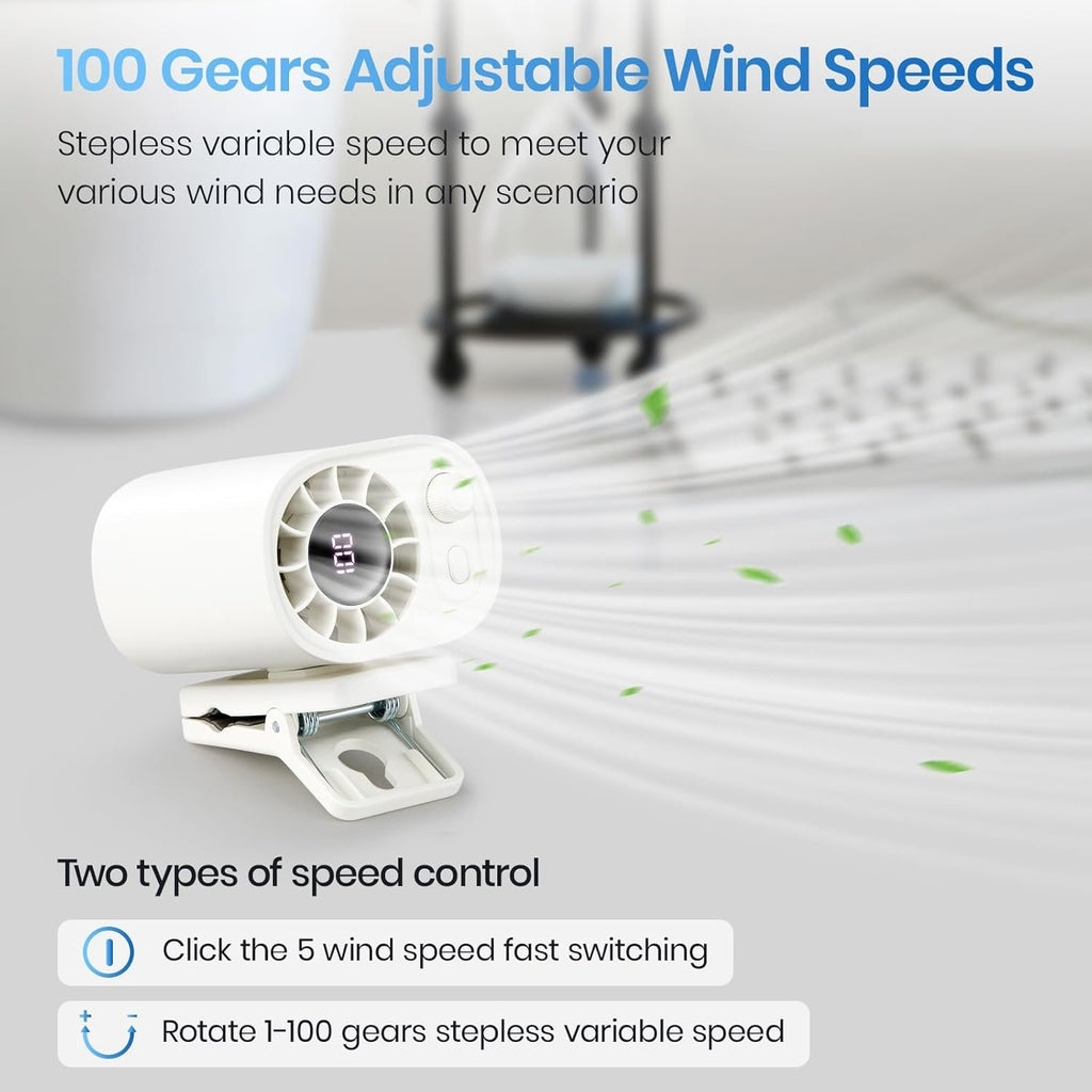 🏆Flash Sale⚡ 50K+ SOLD! Almost Gone-💥🔥✨USB Rechargeable Powerful Cooling Fan,Best gifts