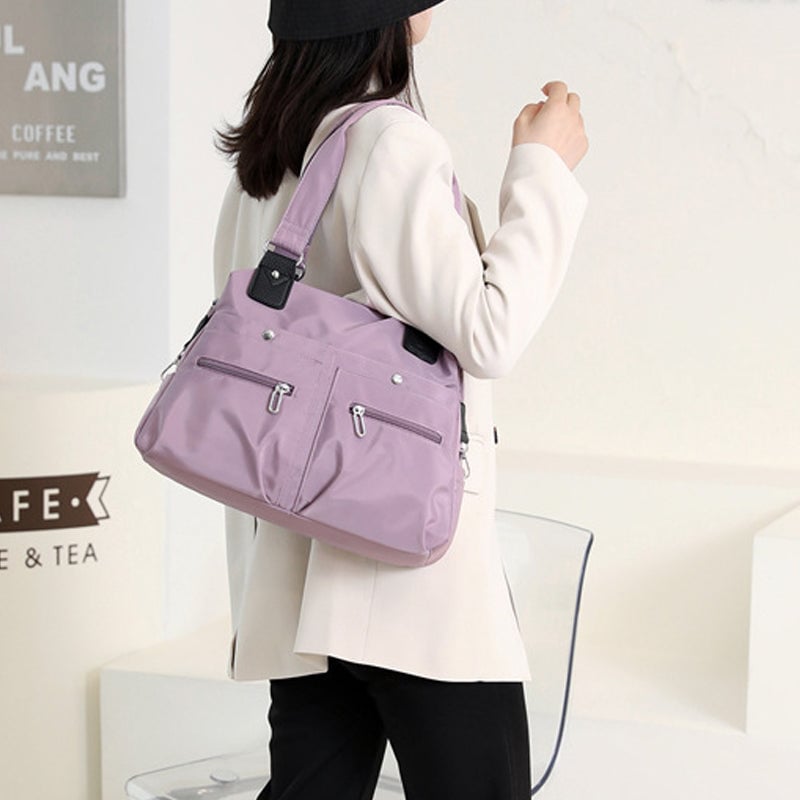 🔥Large Capacity Waterproof Multi Pocket Shoulder Bag