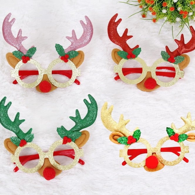 🏆2025 Christmas Hot Sale⚡Festive Christmas Glasses – Party Eyewear for All Ages