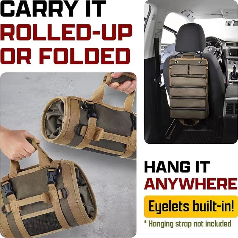 🔥 Tool Roll Bag Organizers