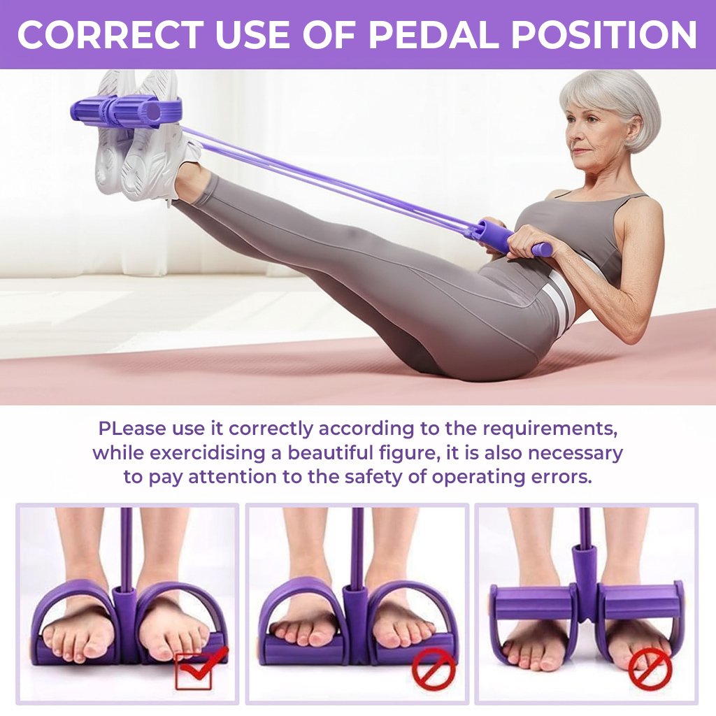 🔥2026 Hot Sale 70% OFF✨Multifunction Pedal Resistance Band