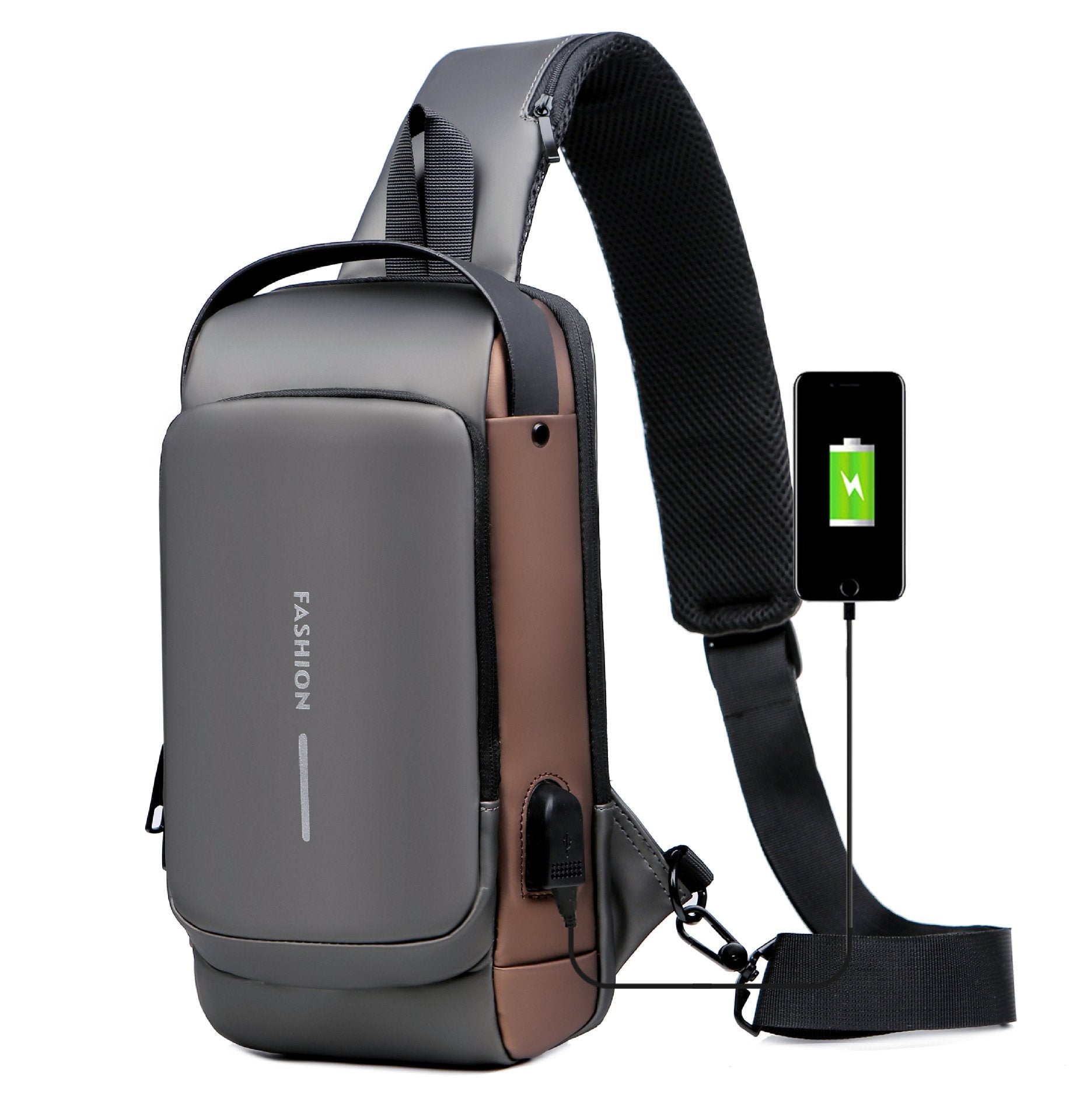 New Carbon Fiber Streamline Anti-Theft Sling Bag 🔥