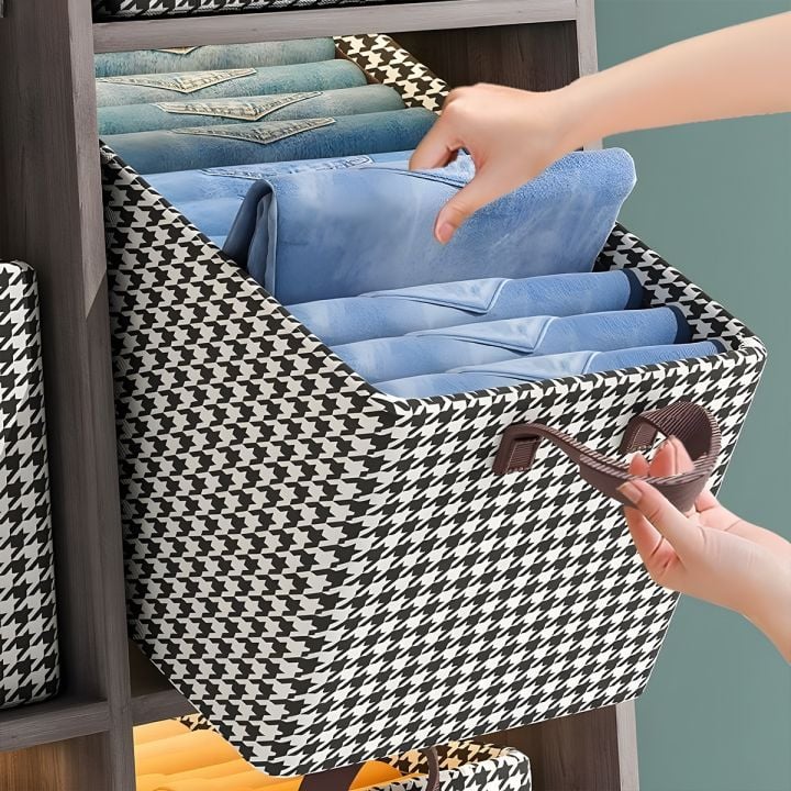 🔥 -Foldable Jeans Organizer for Closet