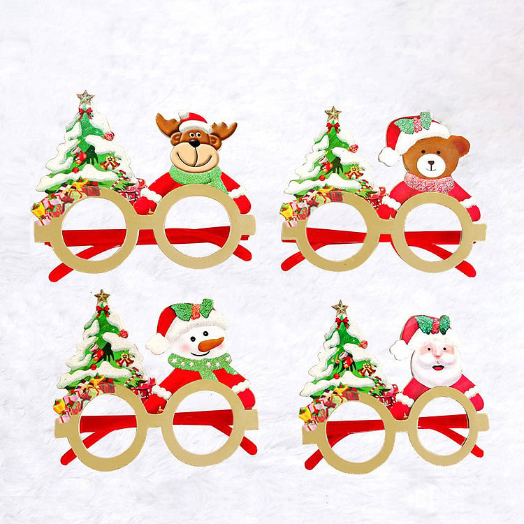 🏆2025 Christmas Hot Sale⚡Festive Christmas Glasses – Party Eyewear for All Ages