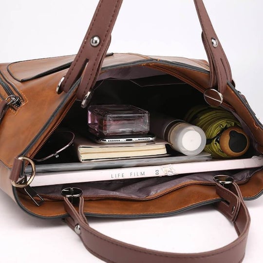 (Hot SALE-49% OFF )Ladies vintage leather shoulder bag