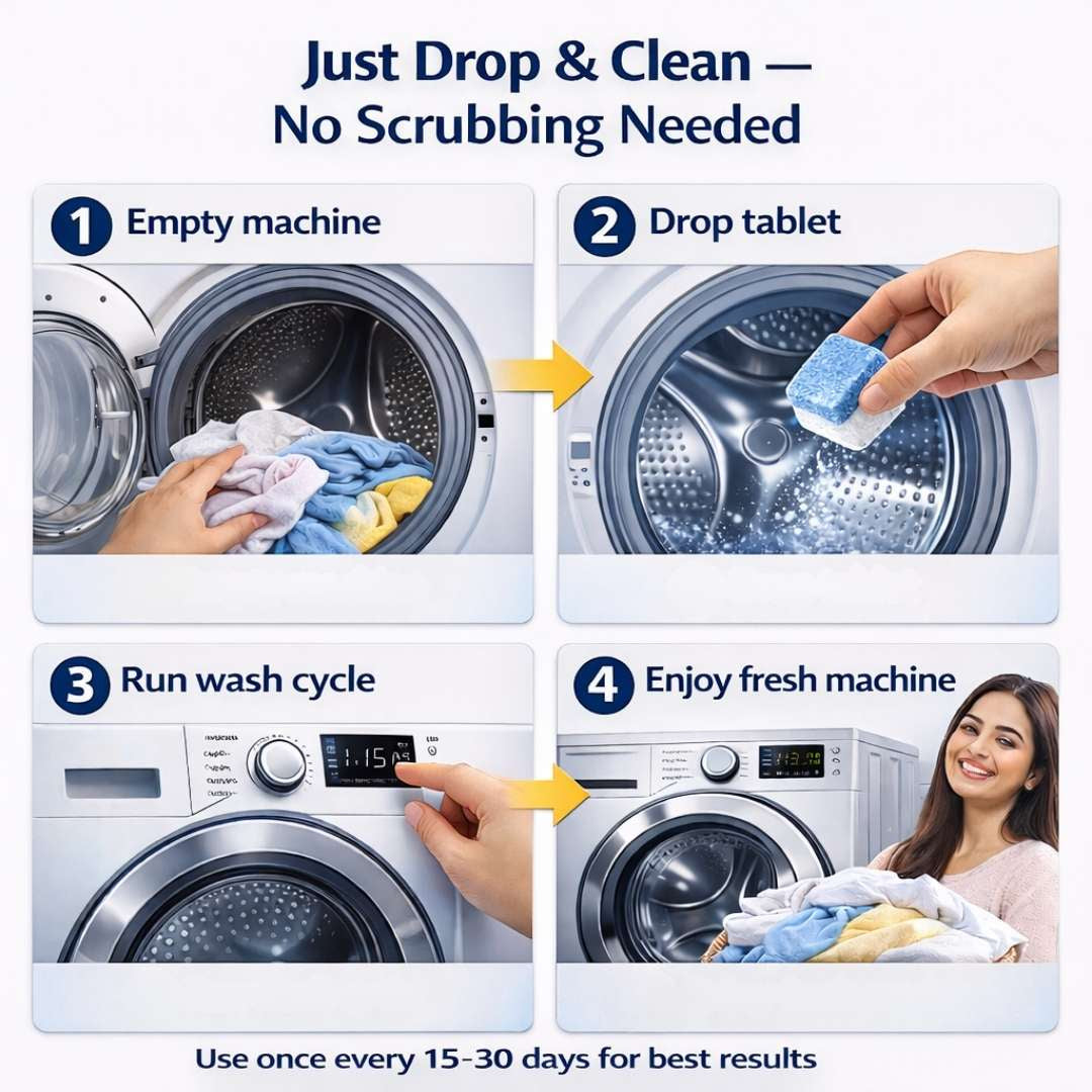 Washing Machine Cleaning Tablets | BUY 2 GET 1 FREE!
