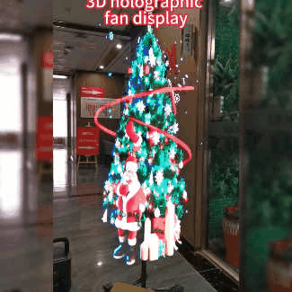 🔥3D Hologram LED Fan Projecto