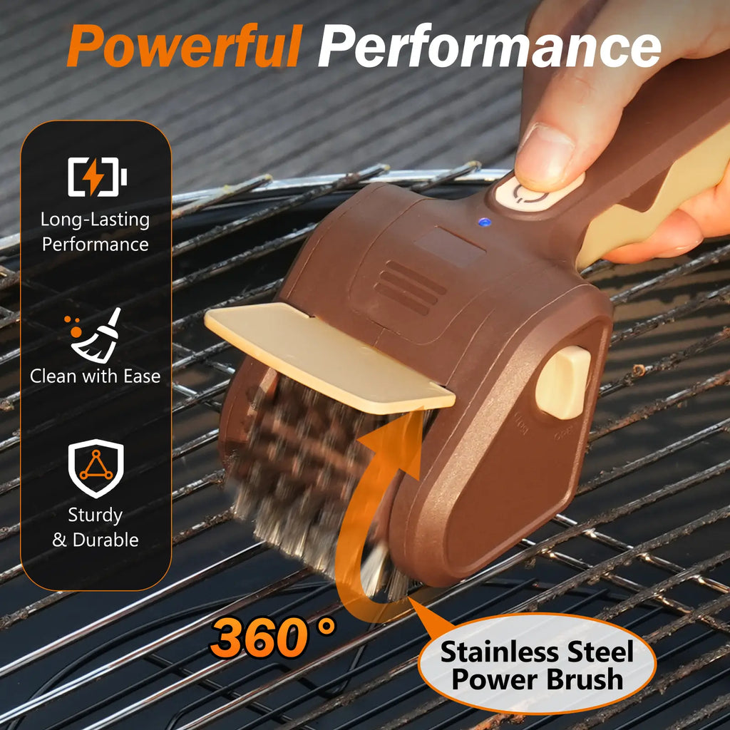 🌭💪Electric BBQ Grill Brush - Free Shipping