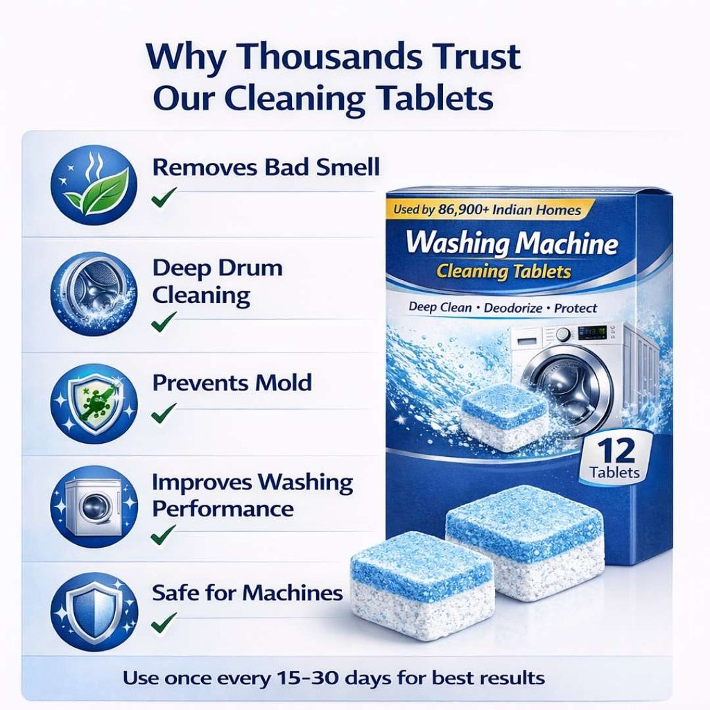 Washing Machine Cleaning Tablets | BUY 2 GET 1 FREE!