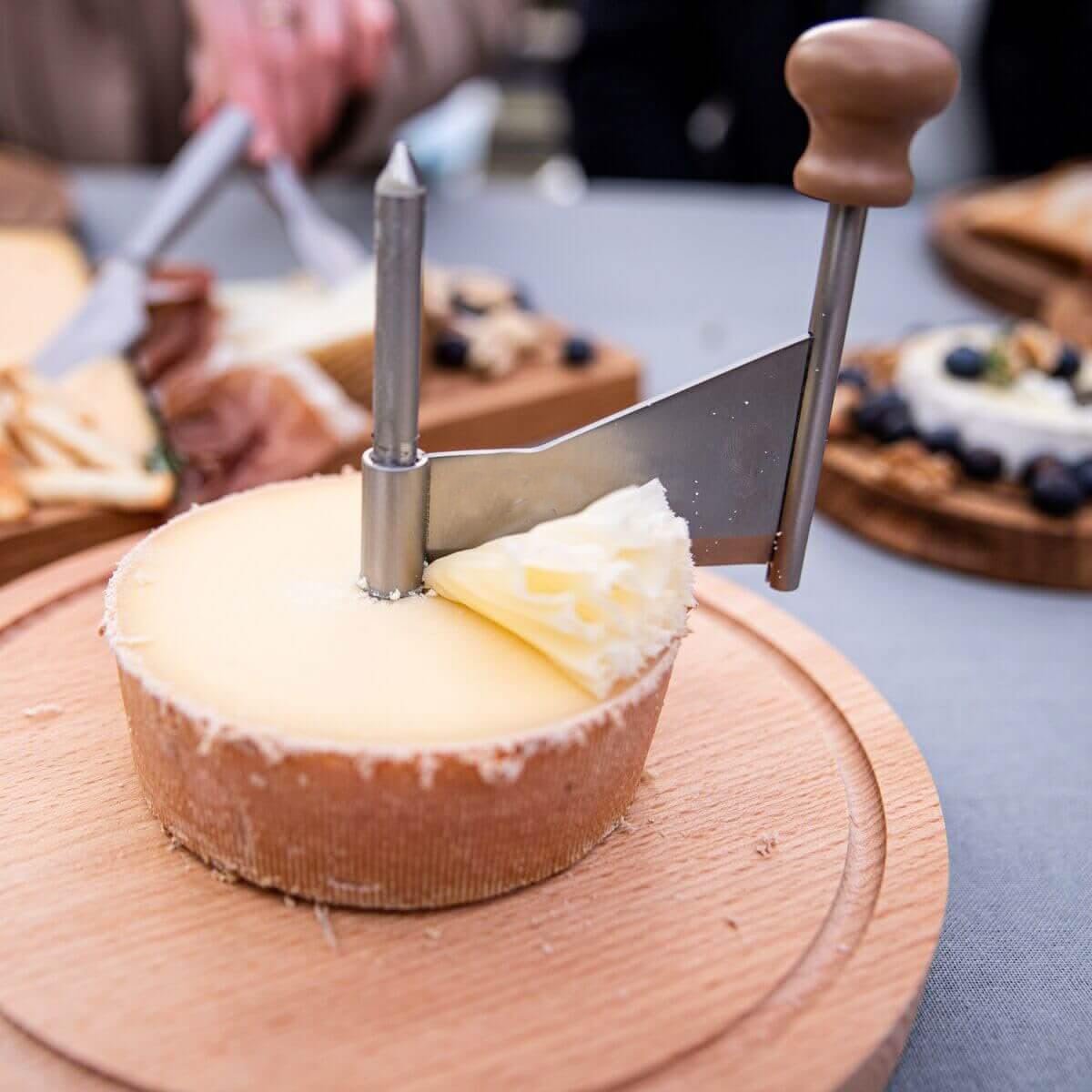 Cheese Curler Wheel - Stainless Steel Cheese Shaver