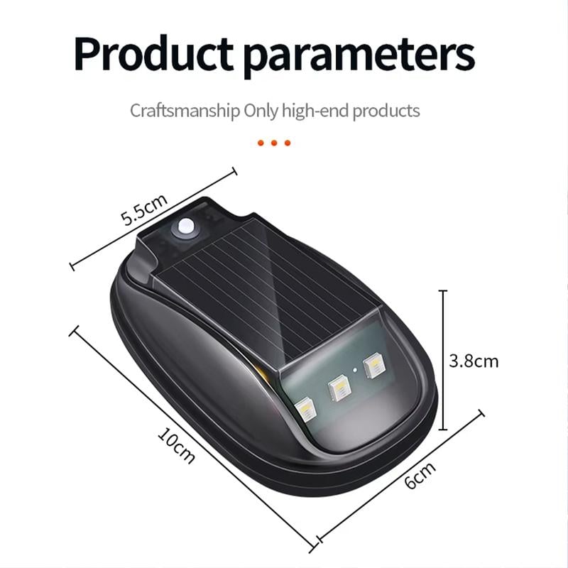 Solar Car Roof RGB Strobe Light
