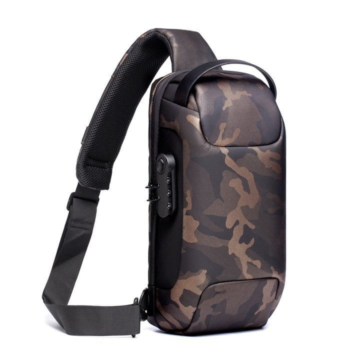 New Carbon Fiber Streamline Anti-Theft Sling Bag 🔥