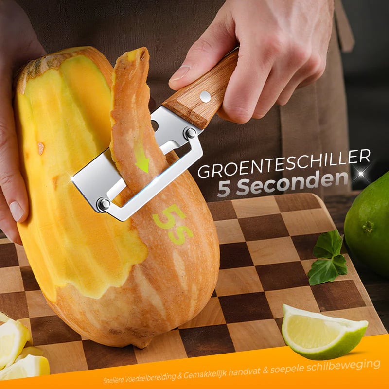 🥕 2 + 1 Free 🔥 Multifunctional Kitchen Vegetable Peeler – Stainless Steel Blade, Ergonomic Handle & Ideal for Fruits and Vegetables ✨
