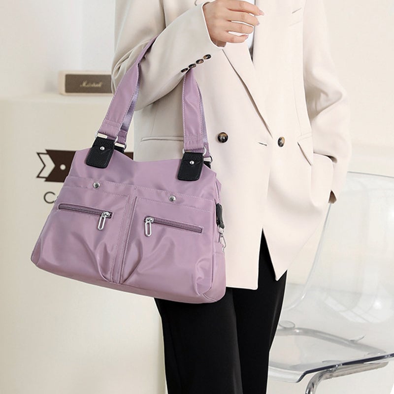 🔥Large Capacity Waterproof Multi Pocket Shoulder Bag