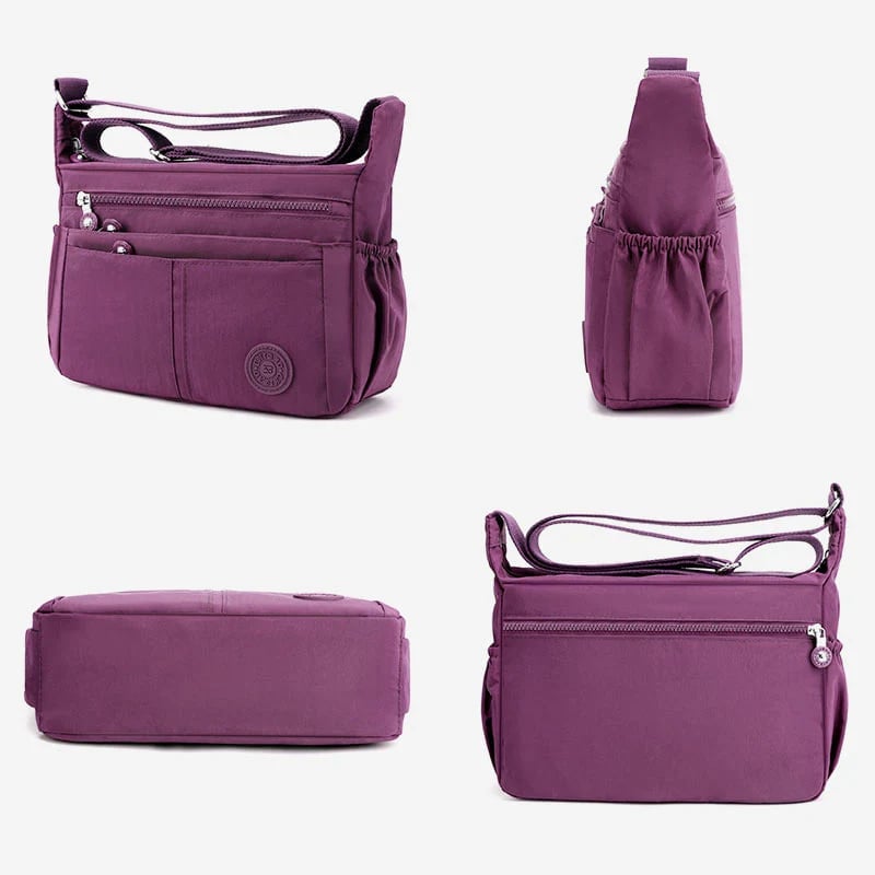 Multi-Pocket Large Capacity Waterproof Casual Crossbody Bag Shoulder Bag