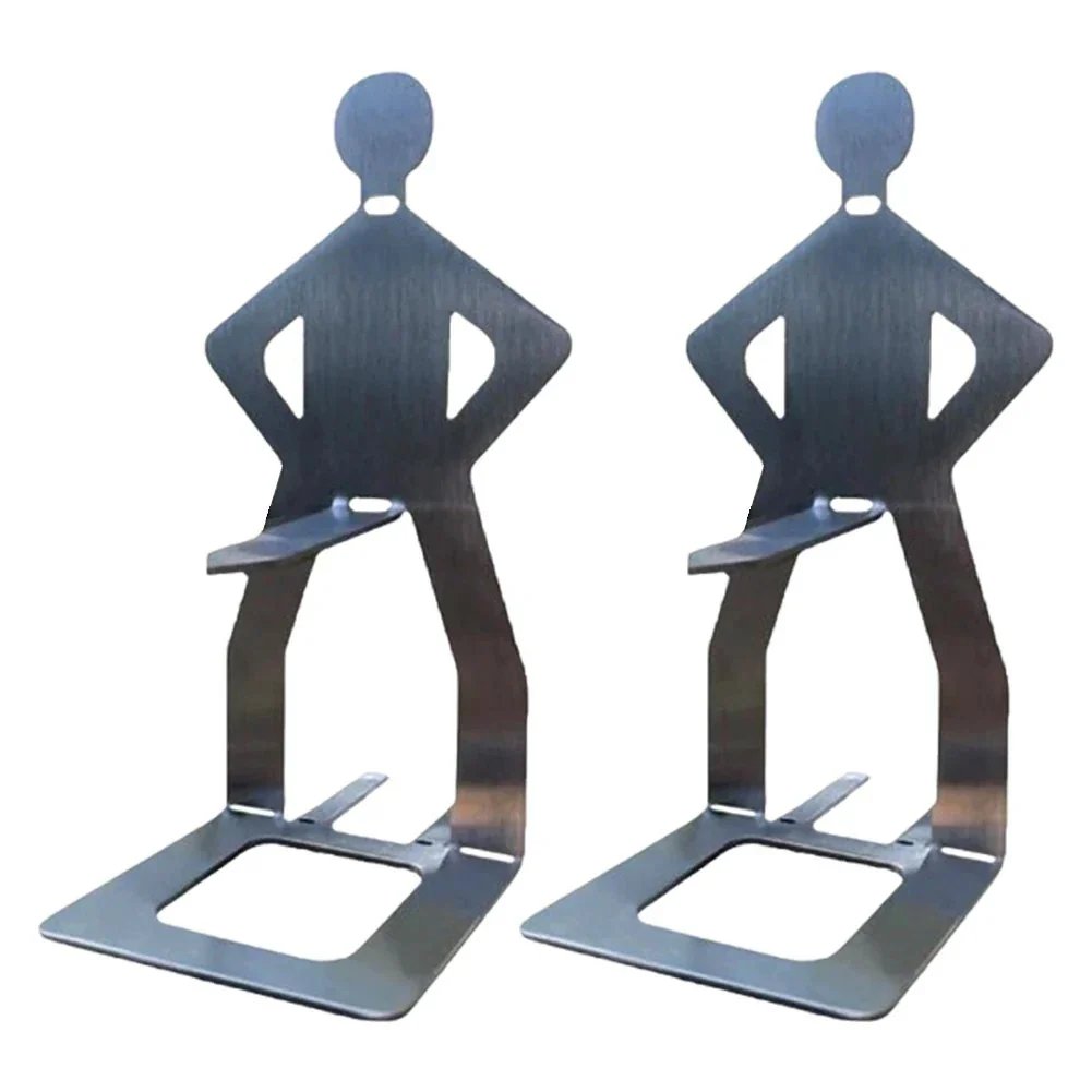 🍖Outdoor prankster Stainless Steel BBQ Sausage Holder