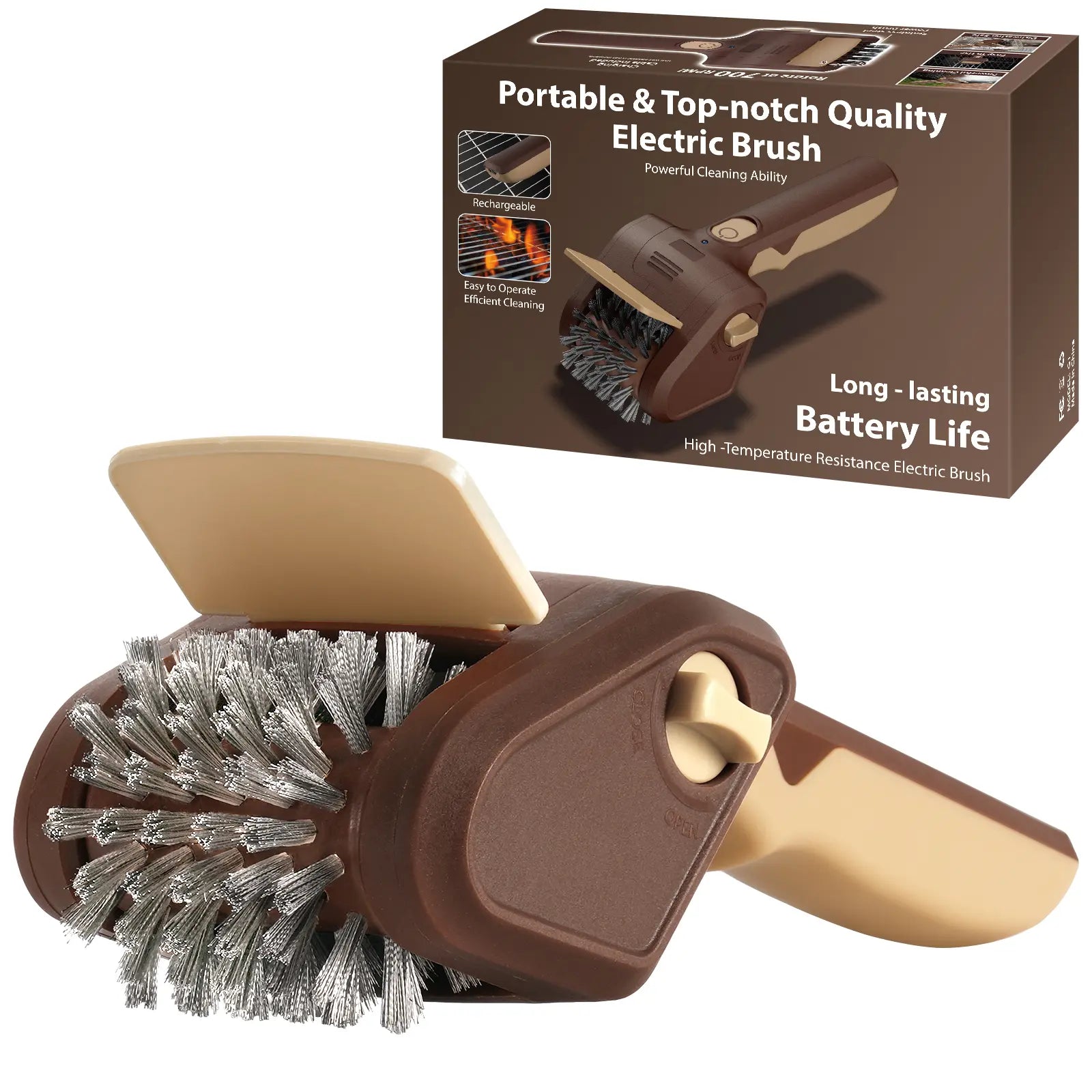 🌭💪Electric BBQ Grill Brush - Free Shipping