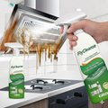 Kitchen grease foam cleaner spray for heavy oil stains on grills and ovens
