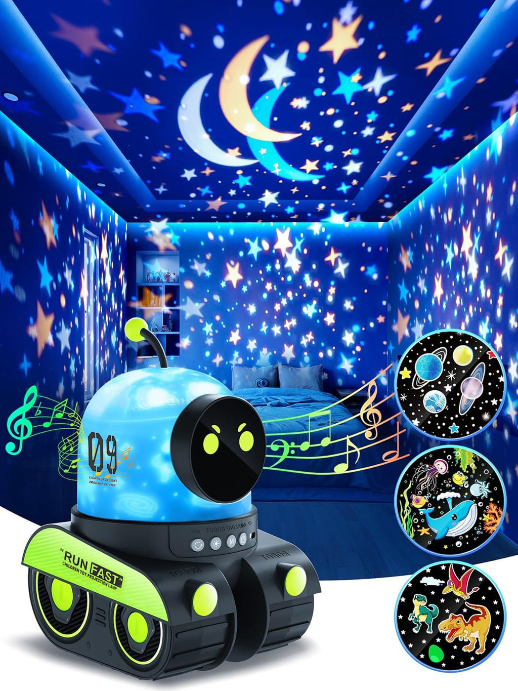 ✨ Kids Cartoon Projector Lamp ✨