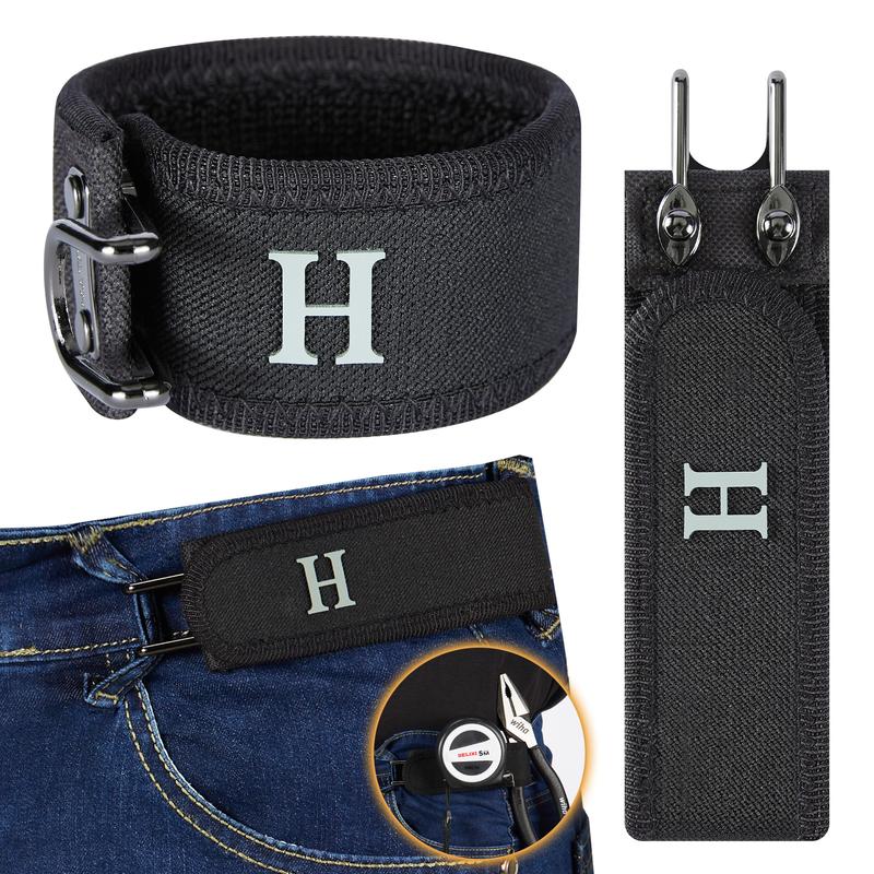 HAILTH Tactical Metal Hook Elastic Belt (2 PCS)