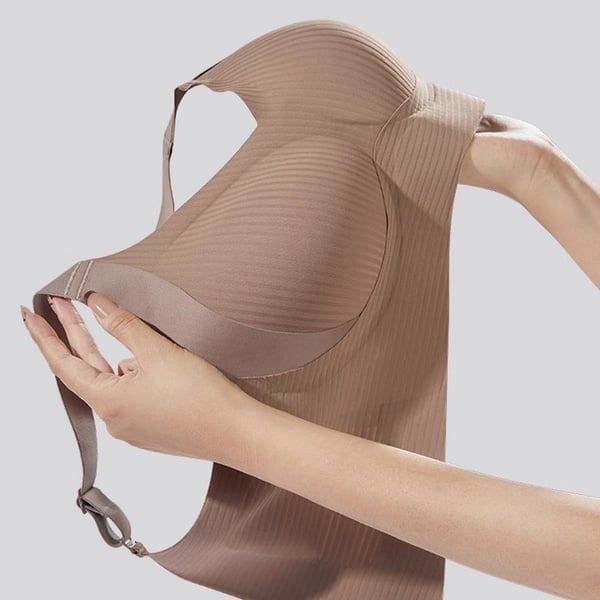 🔥Women's Ribbed  Adjustable Wireless Bra