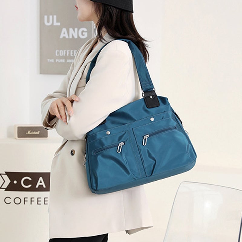🔥Large Capacity Waterproof Multi Pocket Shoulder Bag