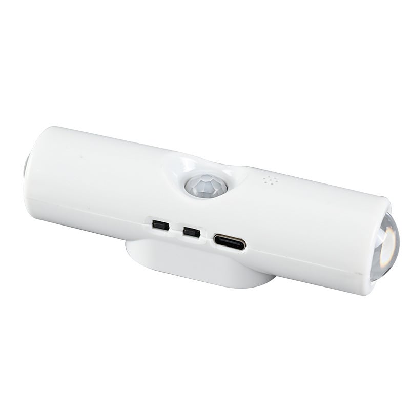 Smart LED Night Light with Motion Sensor, RGB Gradient Dimmable, USB Rechargeable, Magnetic, for Multiple Indoor Scenes