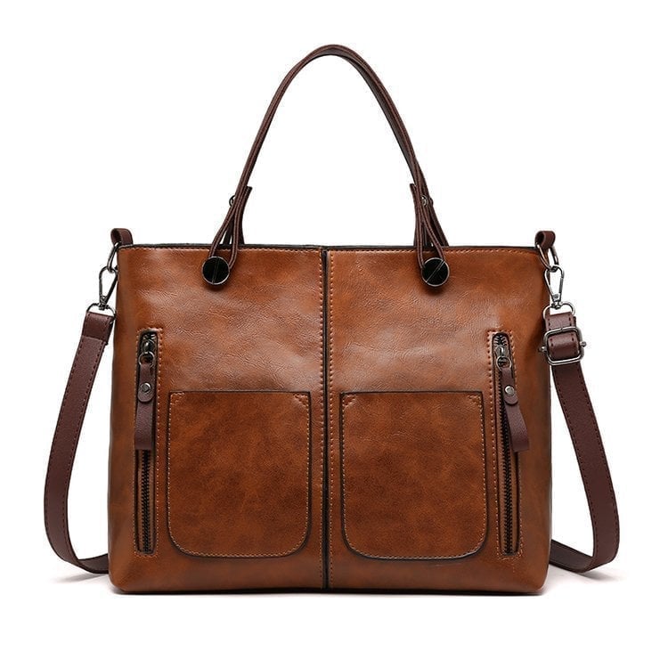 🔥 Ladies vintage leather shoulder bag