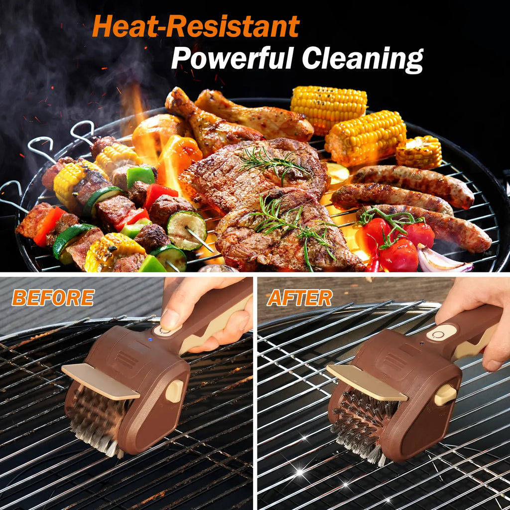 🌭💪Electric BBQ Grill Brush - Free Shipping