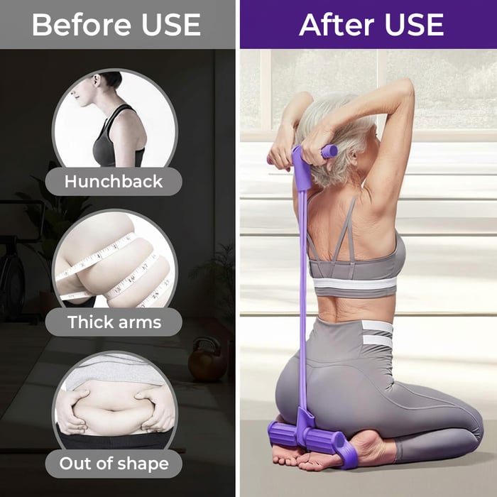 🔥2026 Hot Sale 70% OFF✨Multifunction Pedal Resistance Band