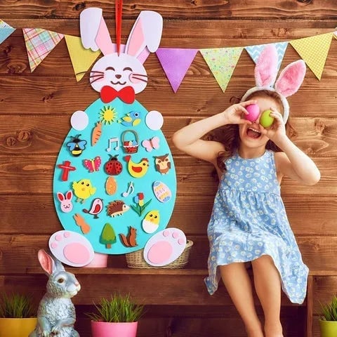 🔥DIY Felt Bunny🐰