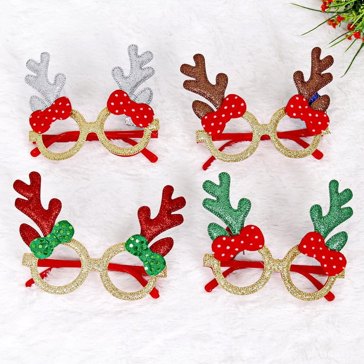 🏆2025 Christmas Hot Sale⚡Festive Christmas Glasses – Party Eyewear for All Ages