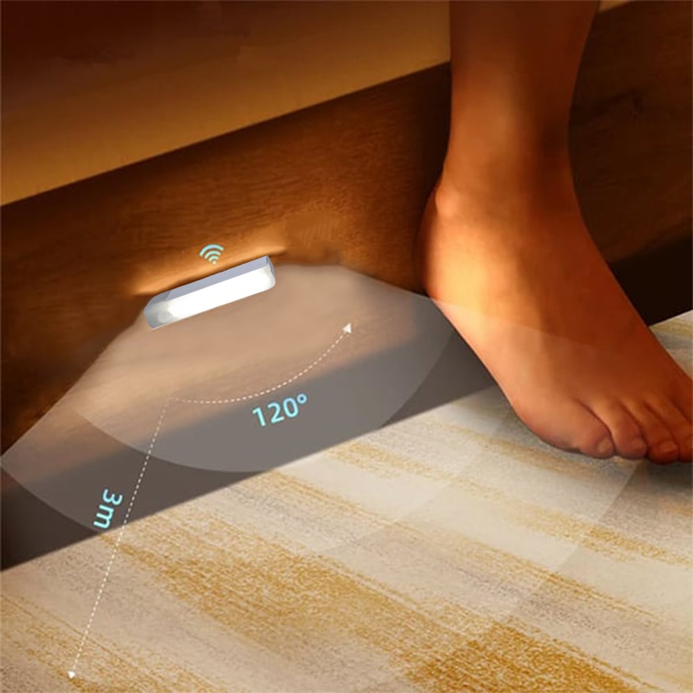 🔥💡 Punch-free Smart Sensor Magnetic Rechargeable LED Lights