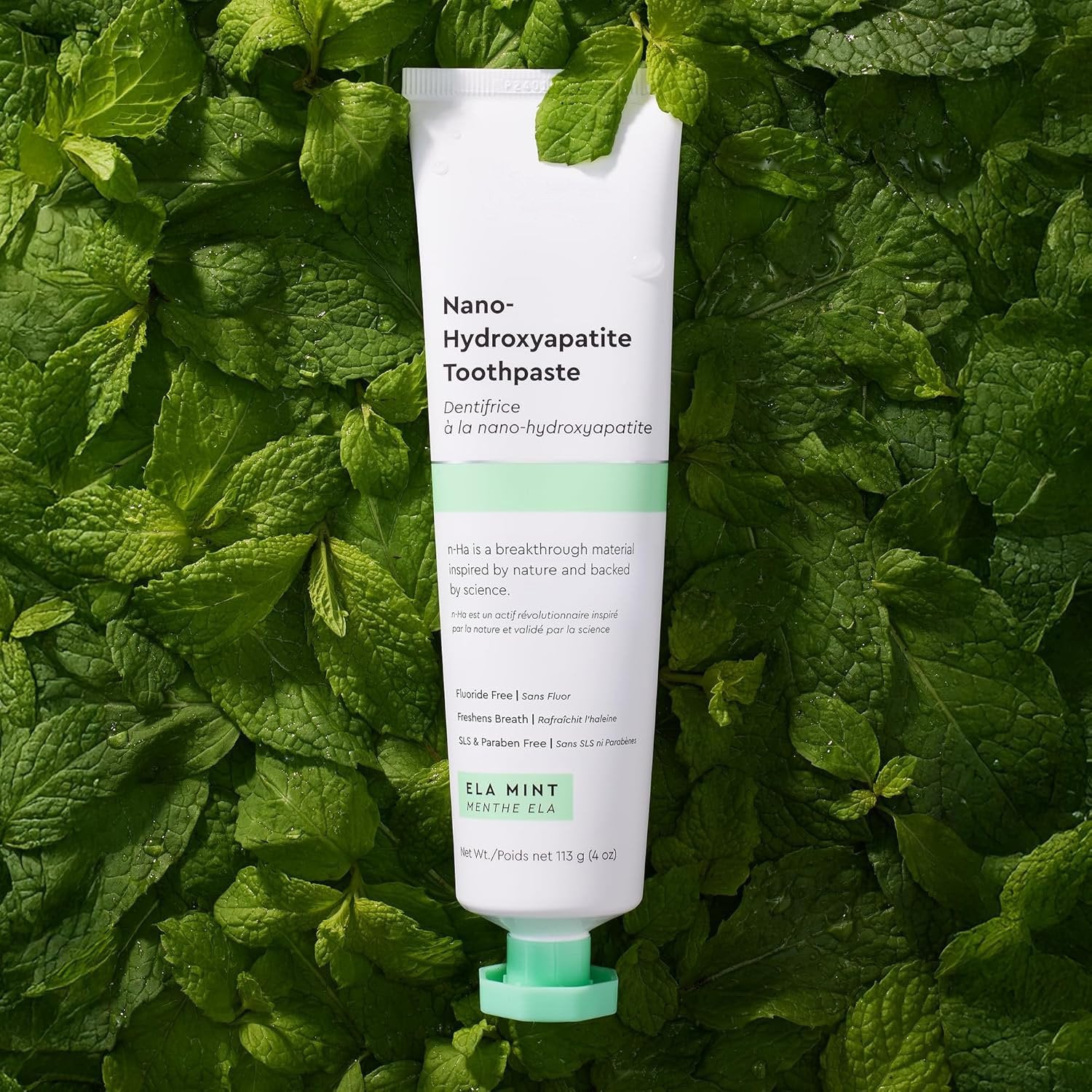 🏆Flash Sale⚡Nano Hydroxyapatite Toothpaste for Sensitive Teeth - Fluoride-Free Remineralizing Formula with Medical-Grade HAp, Enamel Repair & Desensitizing Whitening