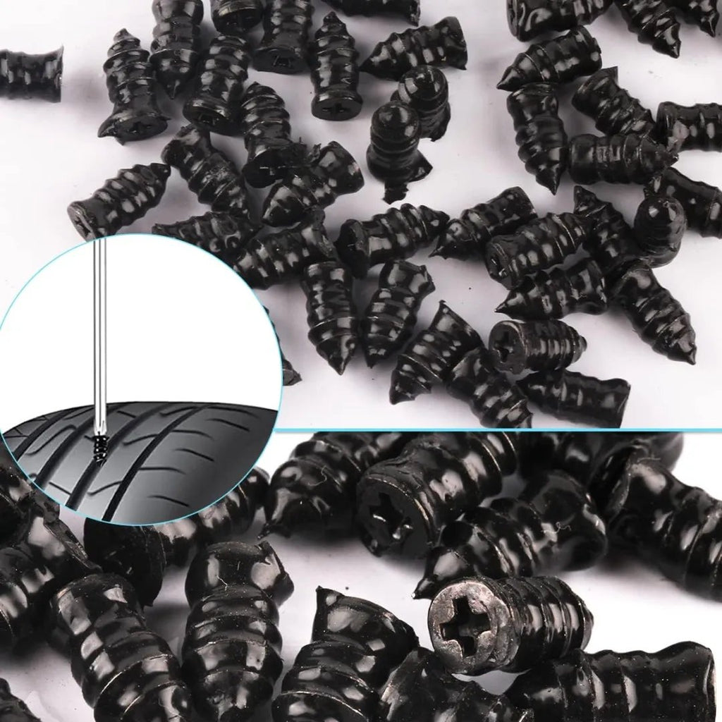 🔥2026 hot sale 🔥 Instant Tire Plug Repair Kit 🚗✨ Free Screwdriver Included! ⭐