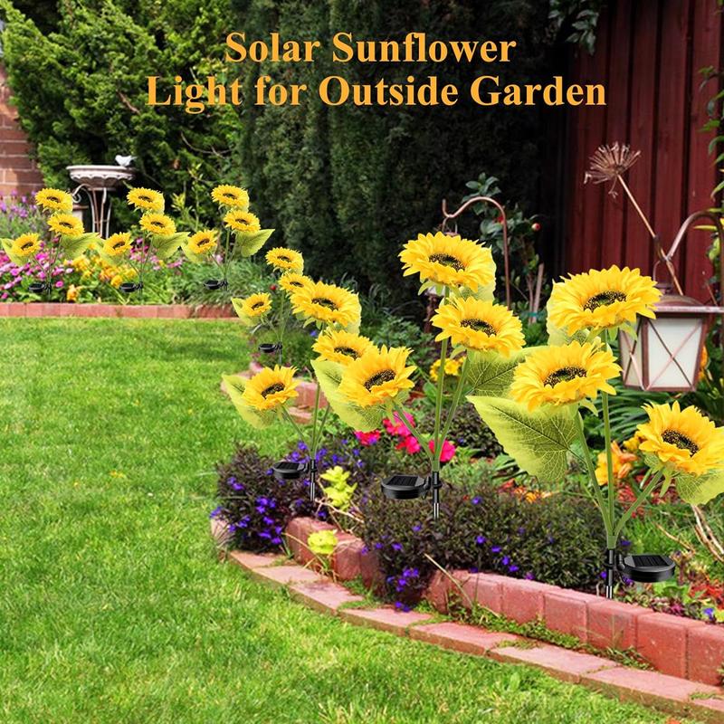 🌞Solar LED Sunflower Garden Lights-29.6inch/75cm