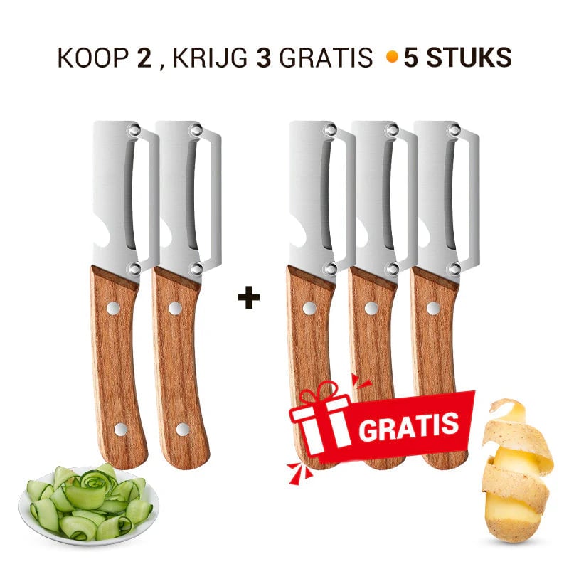 🥕 2 + 1 Free 🔥 Multifunctional Kitchen Vegetable Peeler – Stainless Steel Blade, Ergonomic Handle & Ideal for Fruits and Vegetables ✨