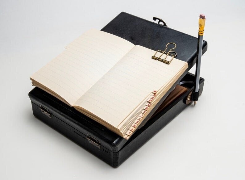 🎁Writers Messenger Wood Box A5