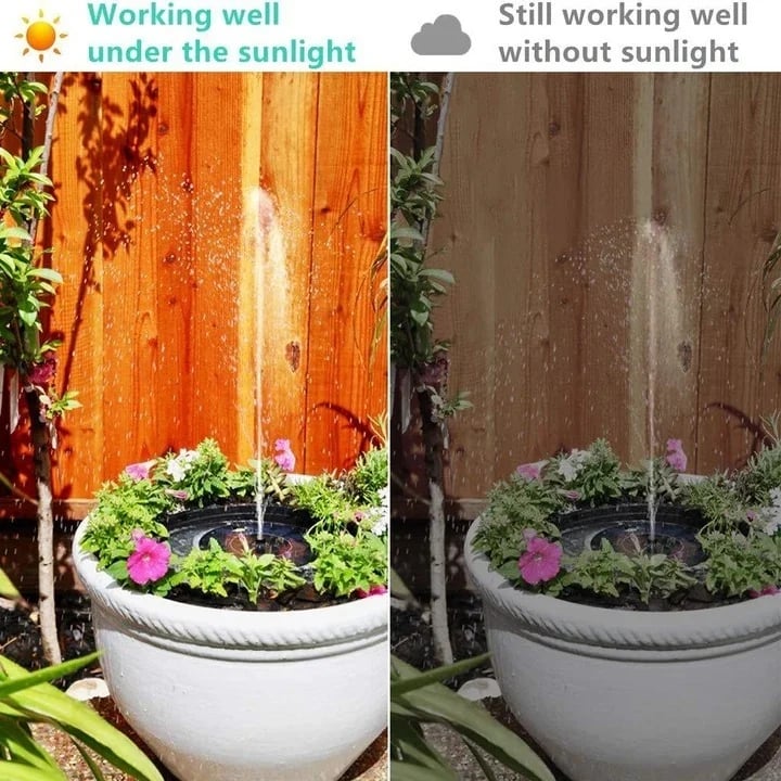 HOT SALE🔥Solar-Powered Bird Fountain Kit
