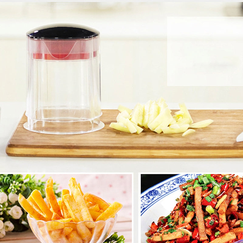 🥒 50% OFF ！⚡ Multi-functional Vegetable & Fruit Chopper – Chops, Dices & Slices in Seconds! | 5 Blades + Easy Clean Design 🍅🥔